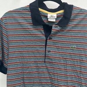 Lacoste Multicolor Striped Polo